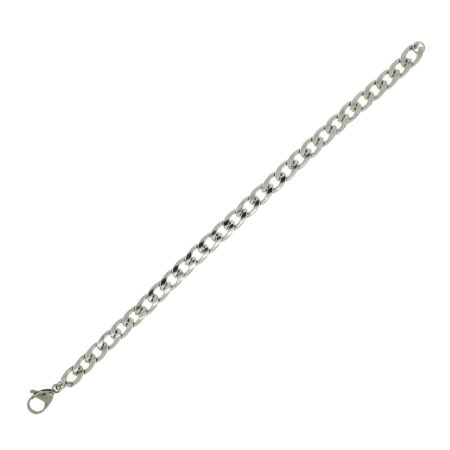 Flat chain S ΑΣΗΜΙ 18cm