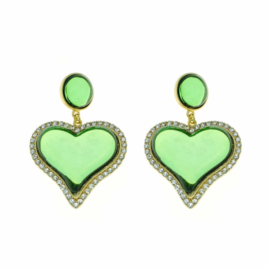 Heart Green Crystal G