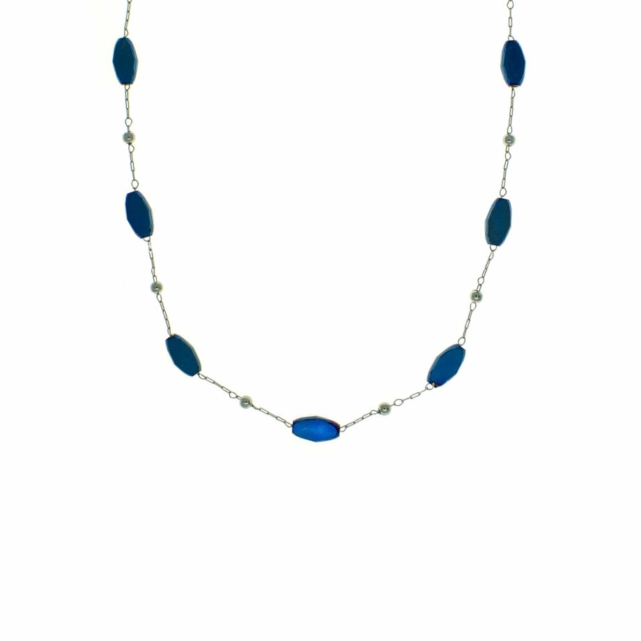 Blue Crystal Rosary S